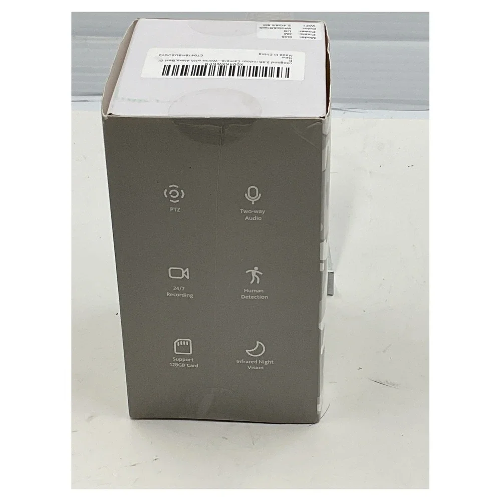 UsoGood D45 2.5K Indoor Security Camera 4MP PTZ WiFi Works with Alexa
